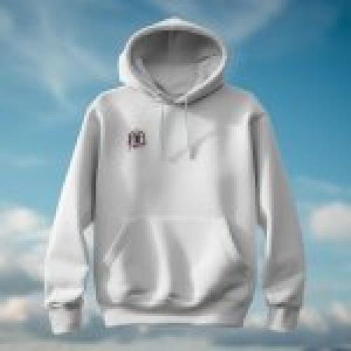 SUDADERA AS LOGO IVORY