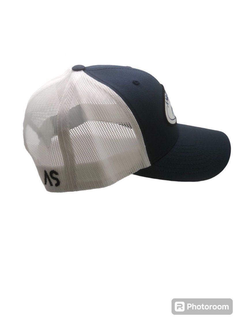 as oval azul trasera