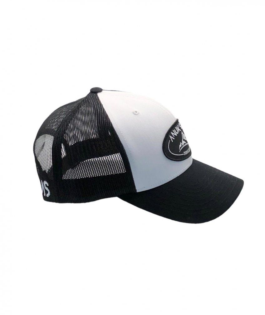 gorra as oval negro trasera