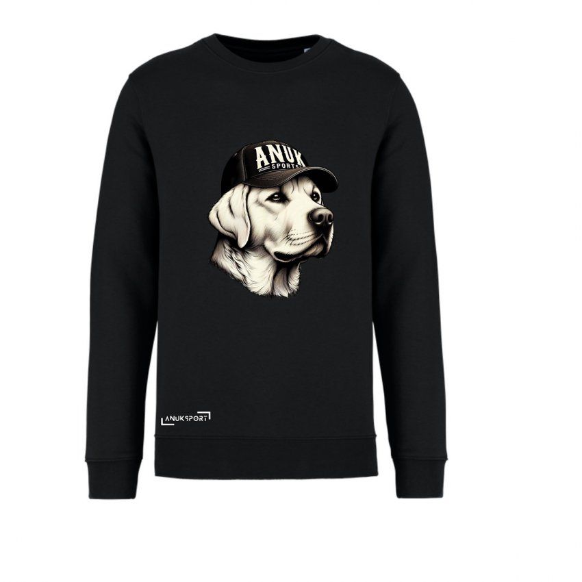 sudadera as dog negra