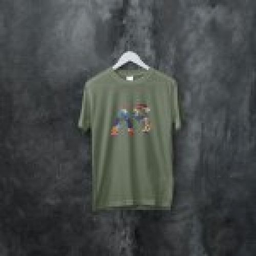 camiseta basic verde