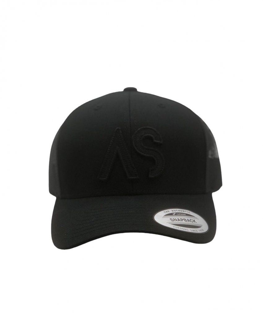gorra as original negro