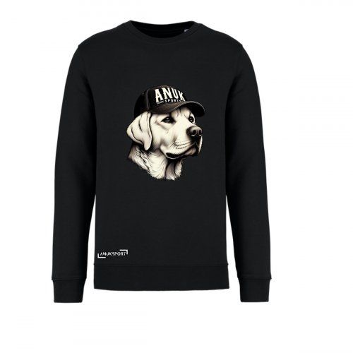 sudadera as dog negra