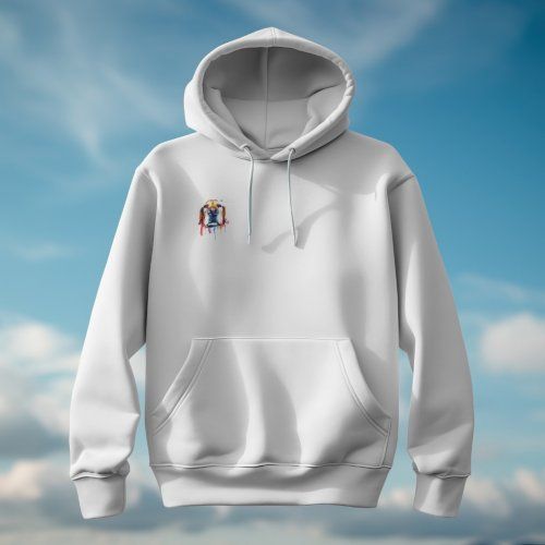 SUDADERA AS LOGO IVORY